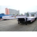 3 axle 60Ton bulldozer low bed semi-trailer